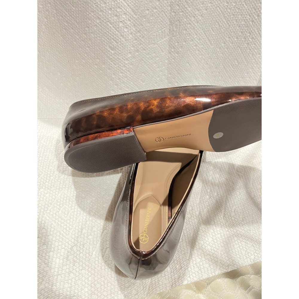 Giani Bernini Women's Dress Flats Size 8 Unique Brown Color • Slip‑On Comfort